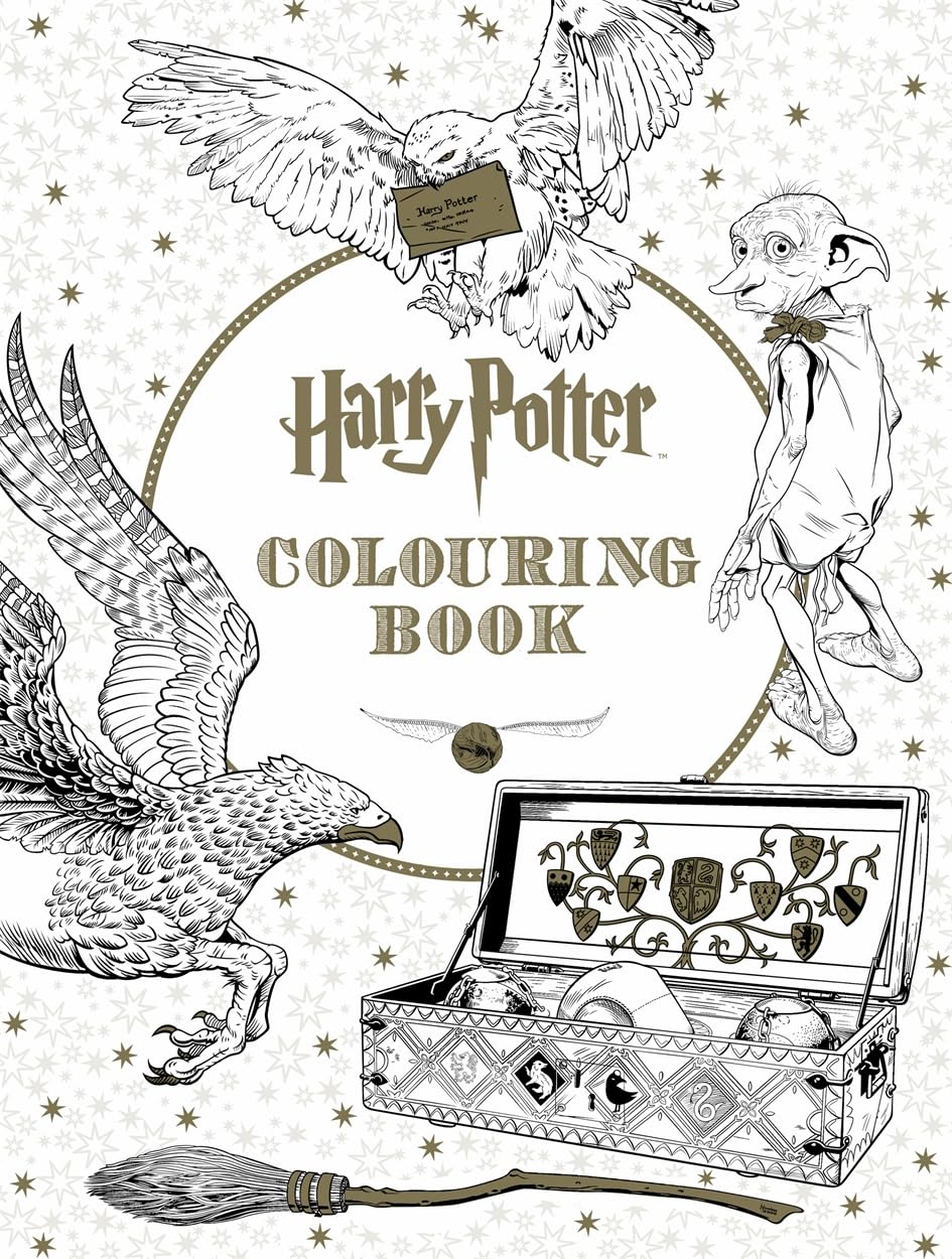 Harry Potter-The Official Colouring Book