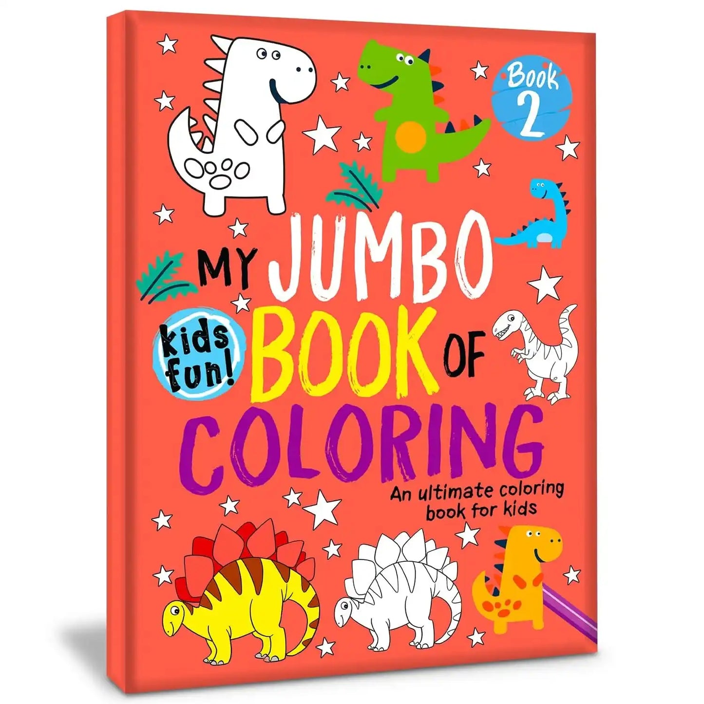 My Jumbo Book Of Coloring (Orange) Book 2