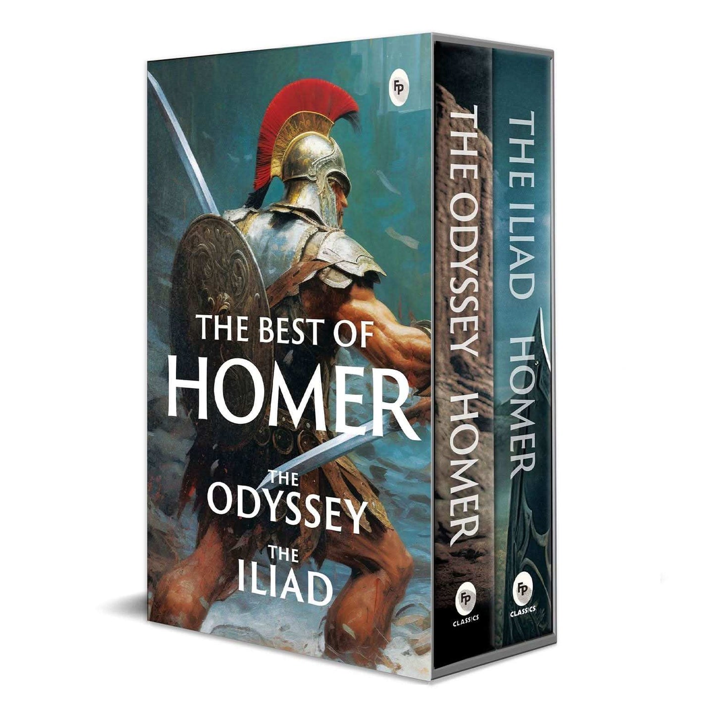 The Best Of Homer (The Odyssey And The Iliad)-Set Of 2 Books