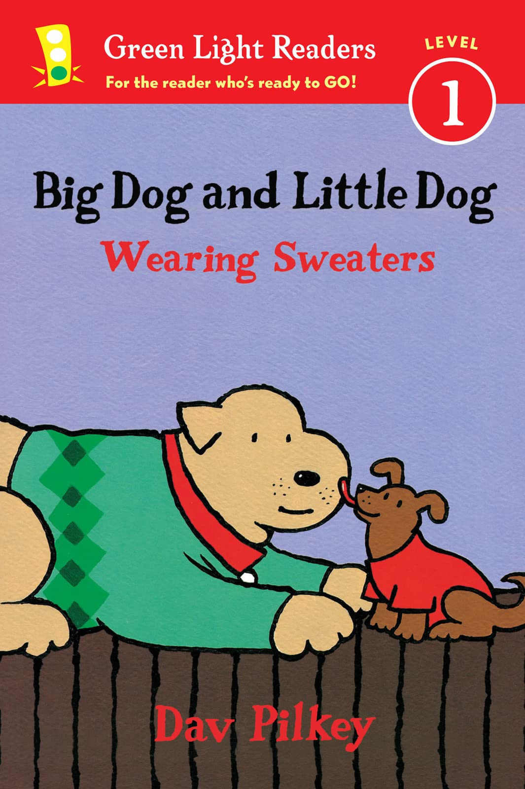 Big Dog And Little Dog Wearing Sweaters