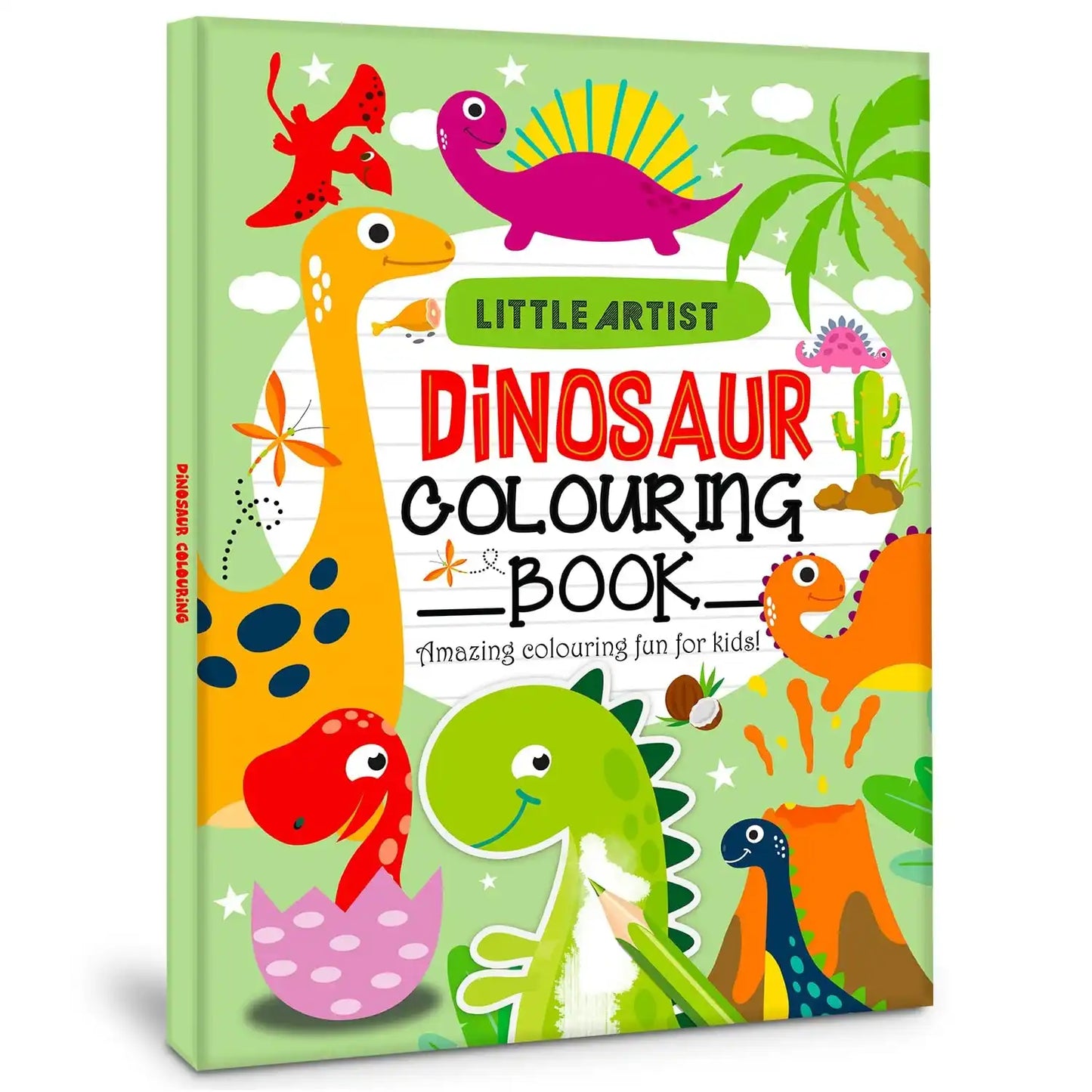 Little Artist Dinosaur Col Bk