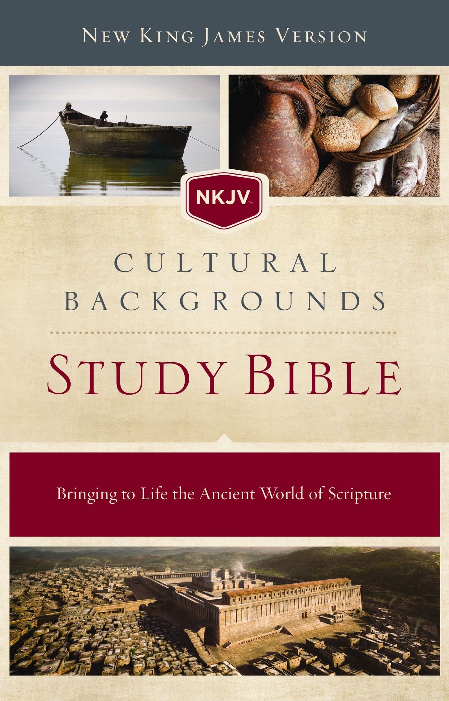Nkjv, Cultural Backgrounds Study Bible, Hardcover, Red Lette