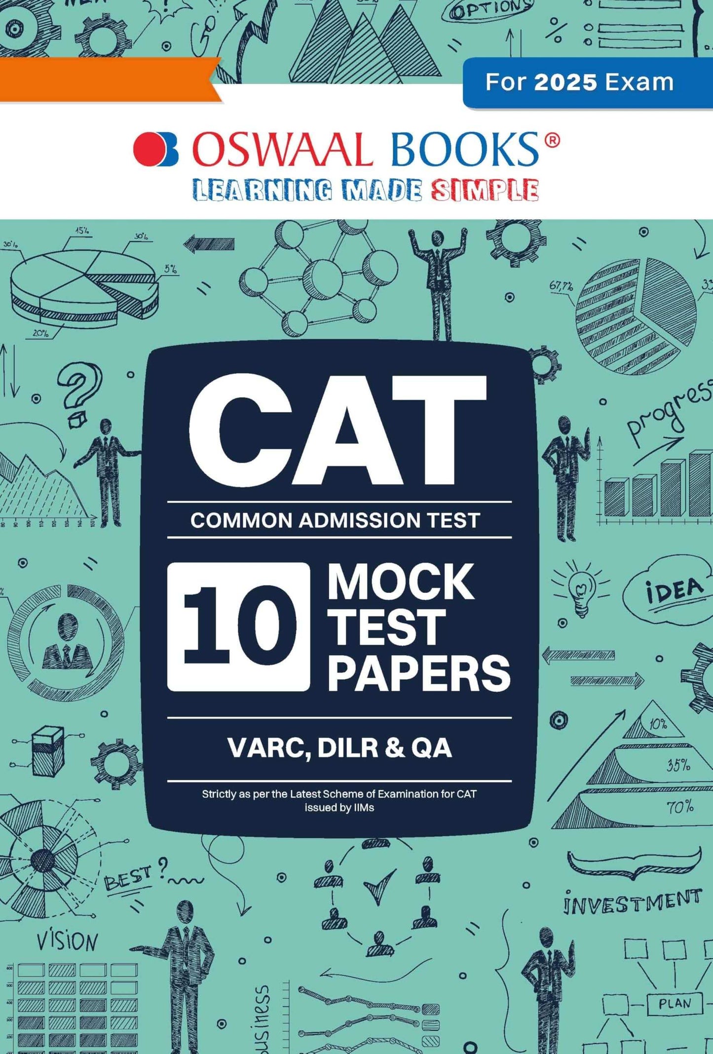 Oba Cat Admission Test 10 Mock Test Papers (2025)