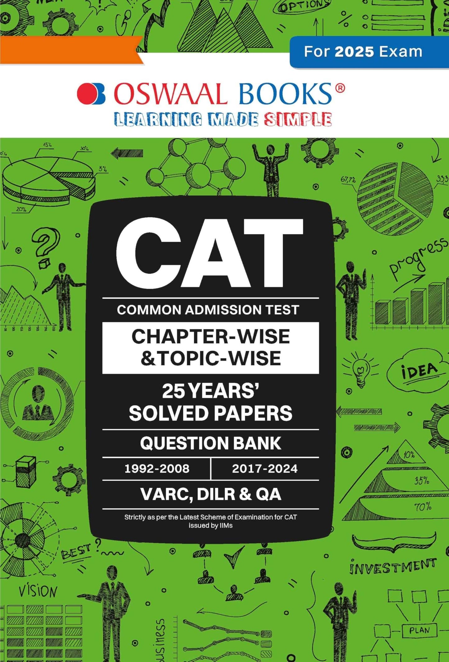 Oba Cat Admission Test 25 Years Solved (2025)