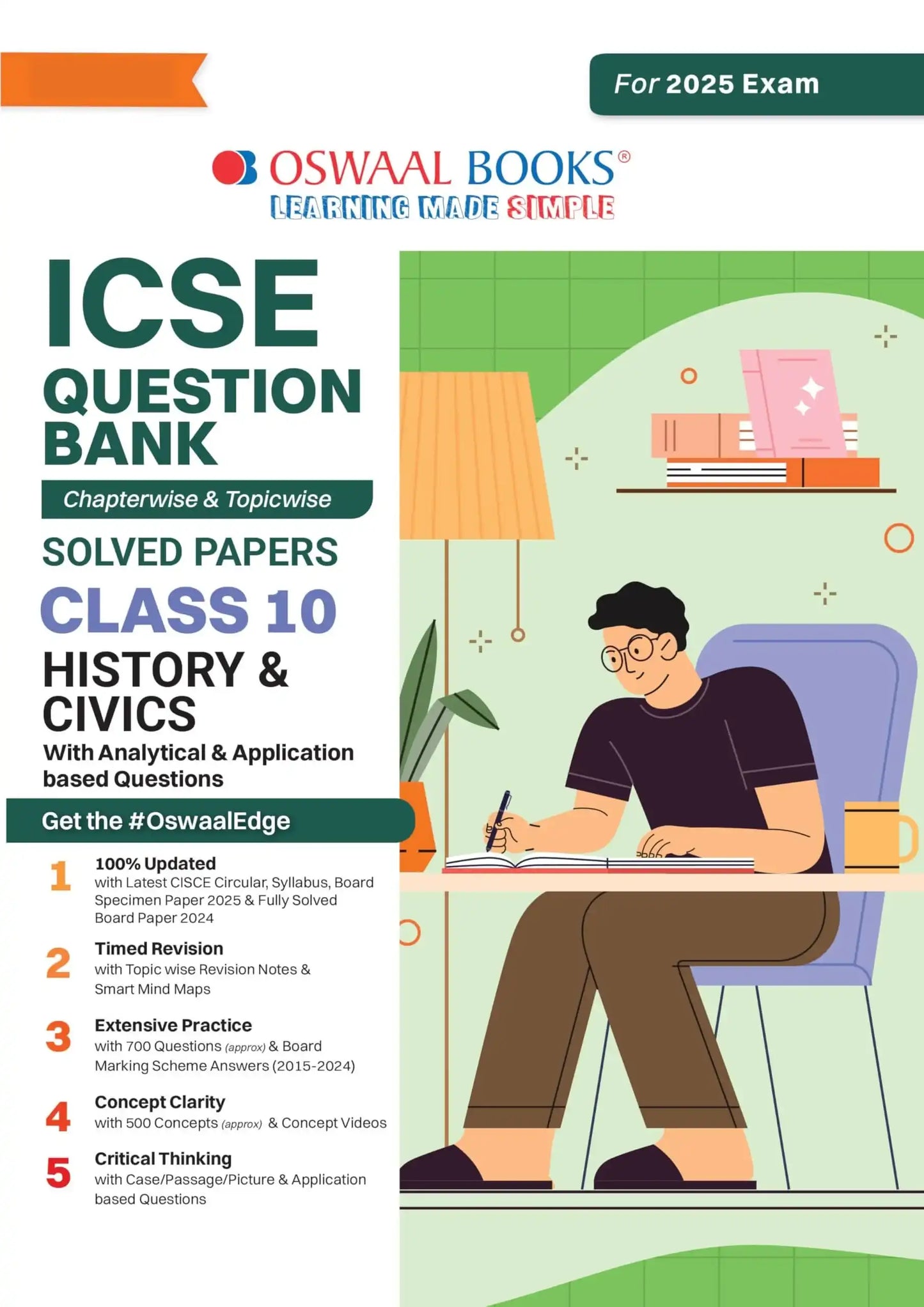 Oba Icse Qb History & Civics Bk 10 (2025)
