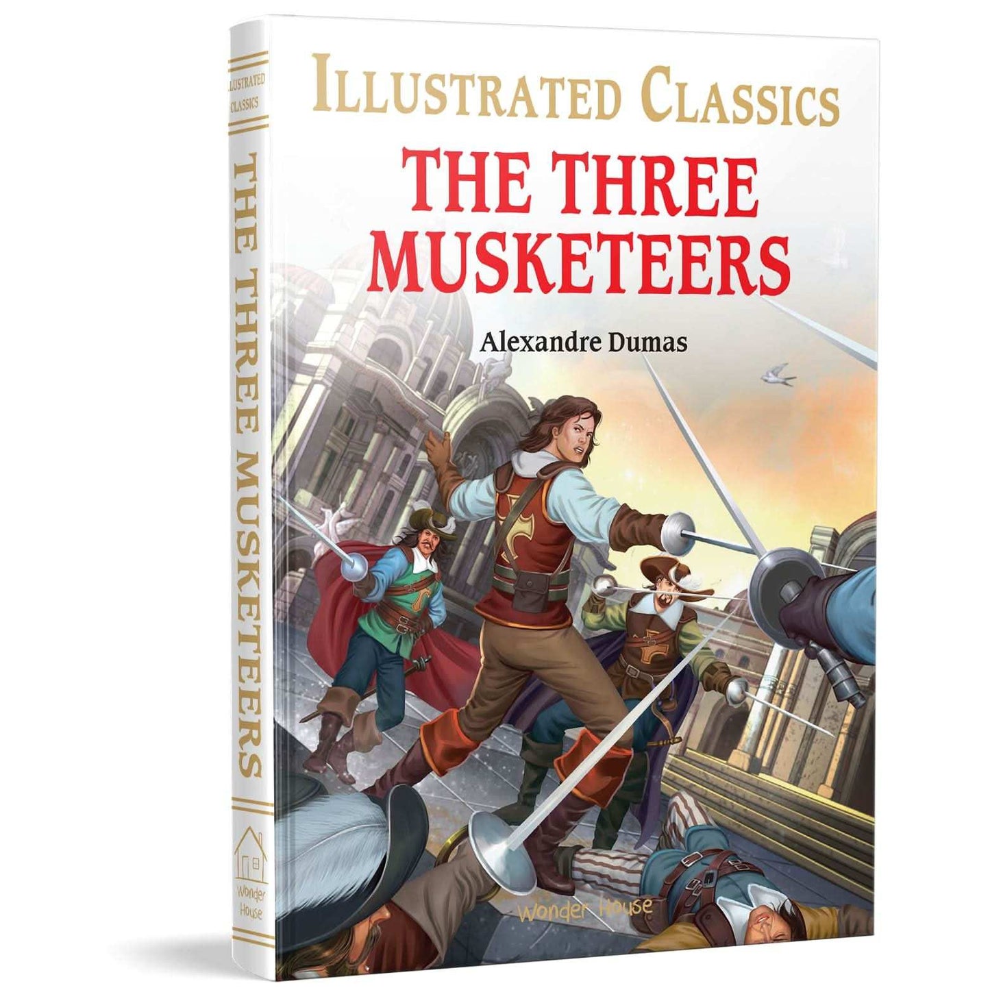 The Three Musketeers : Illustrated Abridged Children Classic English Novel With Review Questions (Ha
