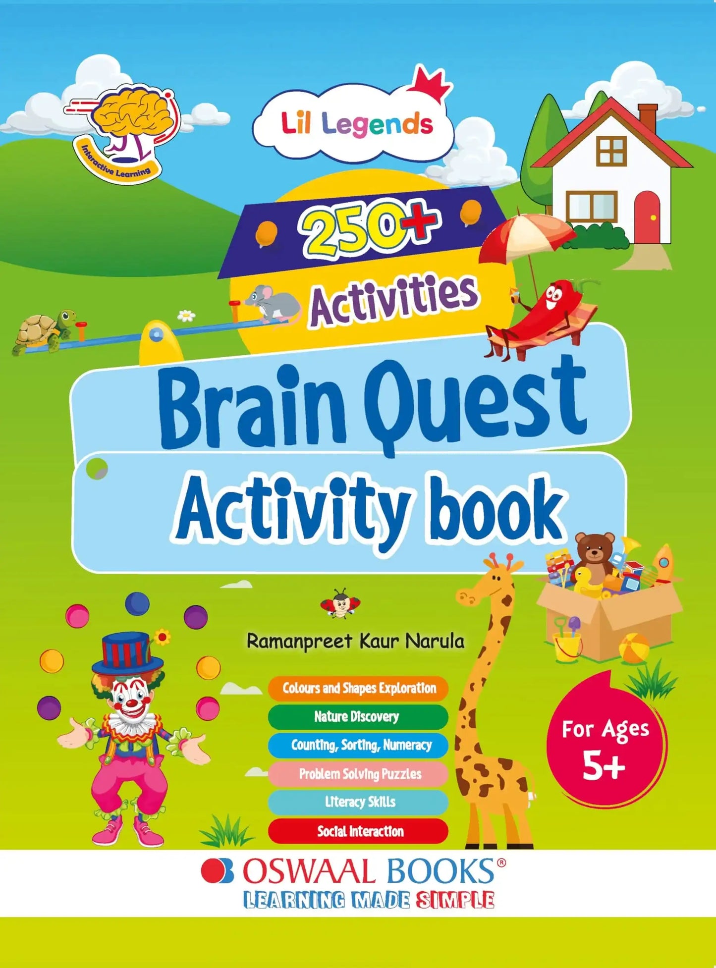 Oba Lil Legend 250+ Axctivities Brain Quest Activity