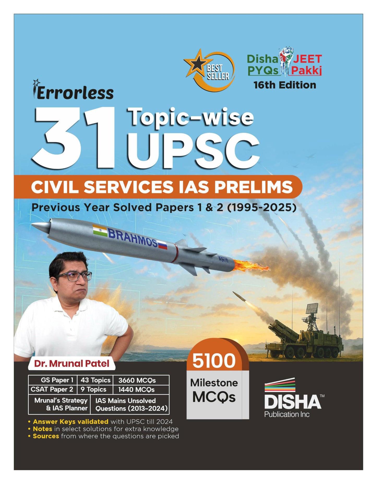 Disha 31 Topic-Wise Upsc Civil Services IAS Prelims Previous Year Solv