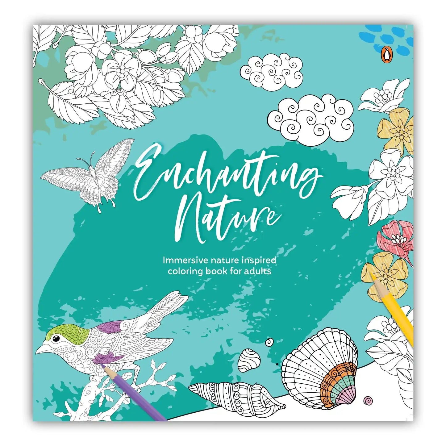 Adult Coloring Books: Enchanted Nature