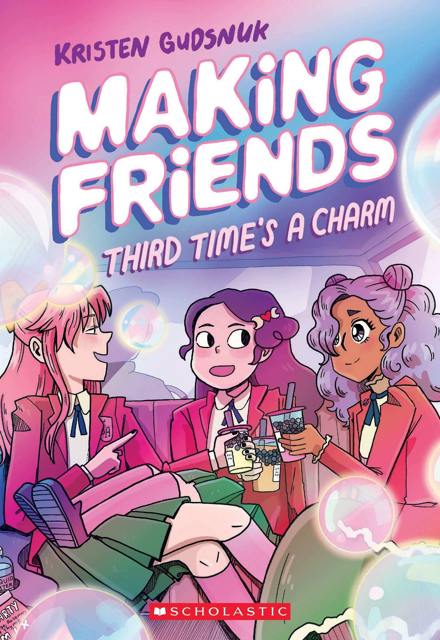 Making Friends: Third Times A Charm: A Graphic Novel (Making Friends #3)
