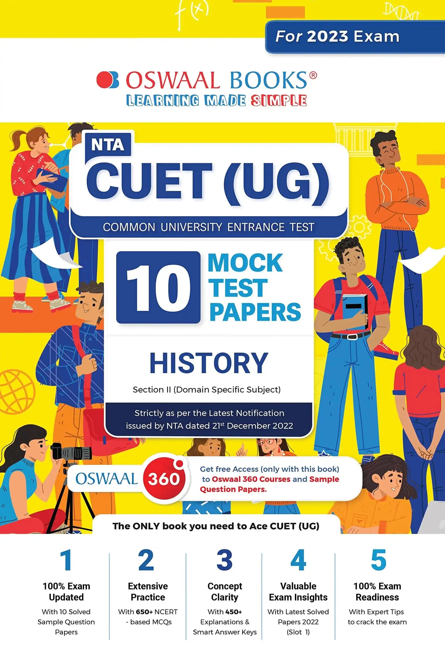 Oba Nta Cuet Ug Mock Test History (2023)