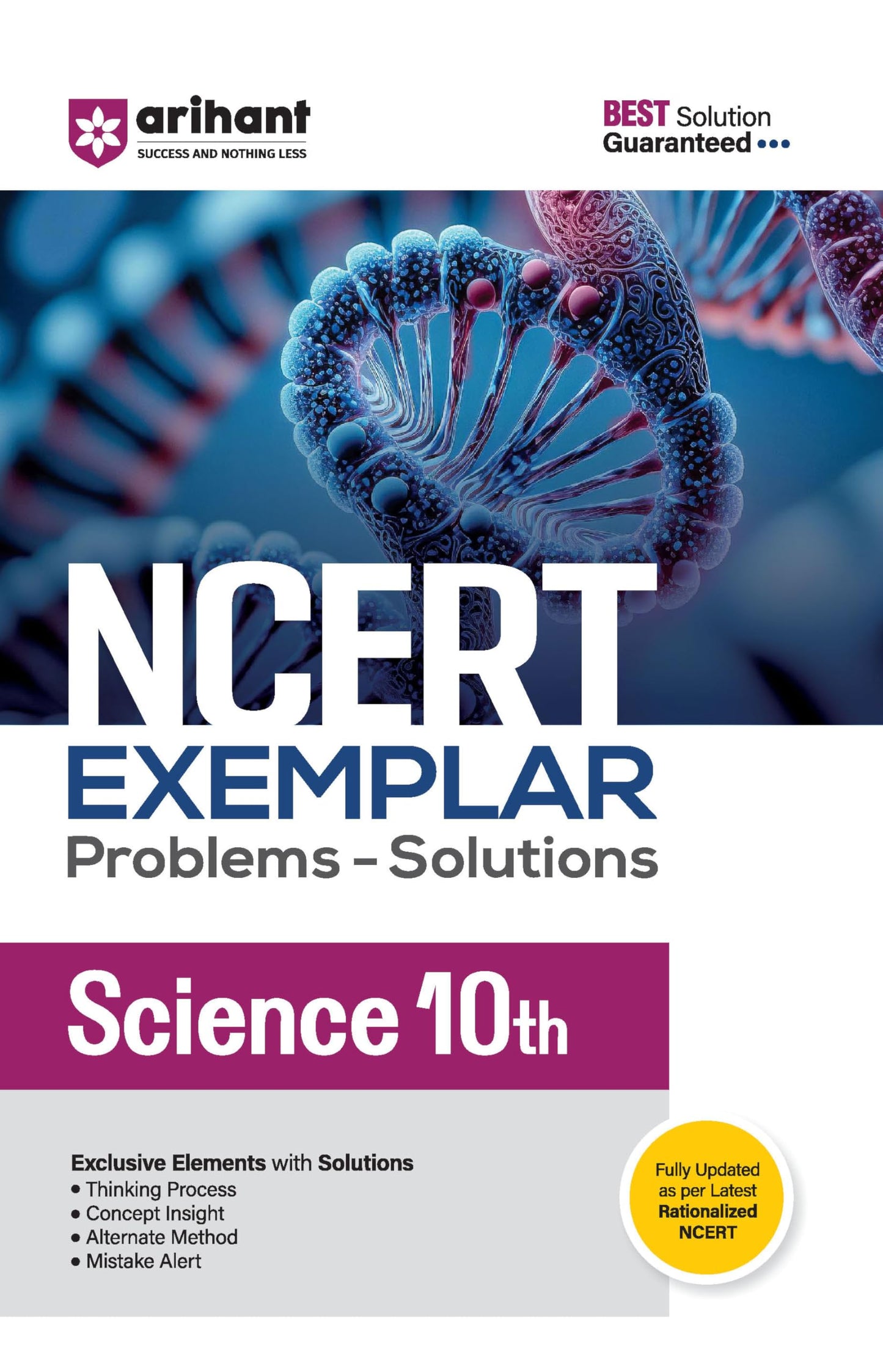 Arihant NCERT Exemplar Science 10th Problems & Solutions with Exclusiv