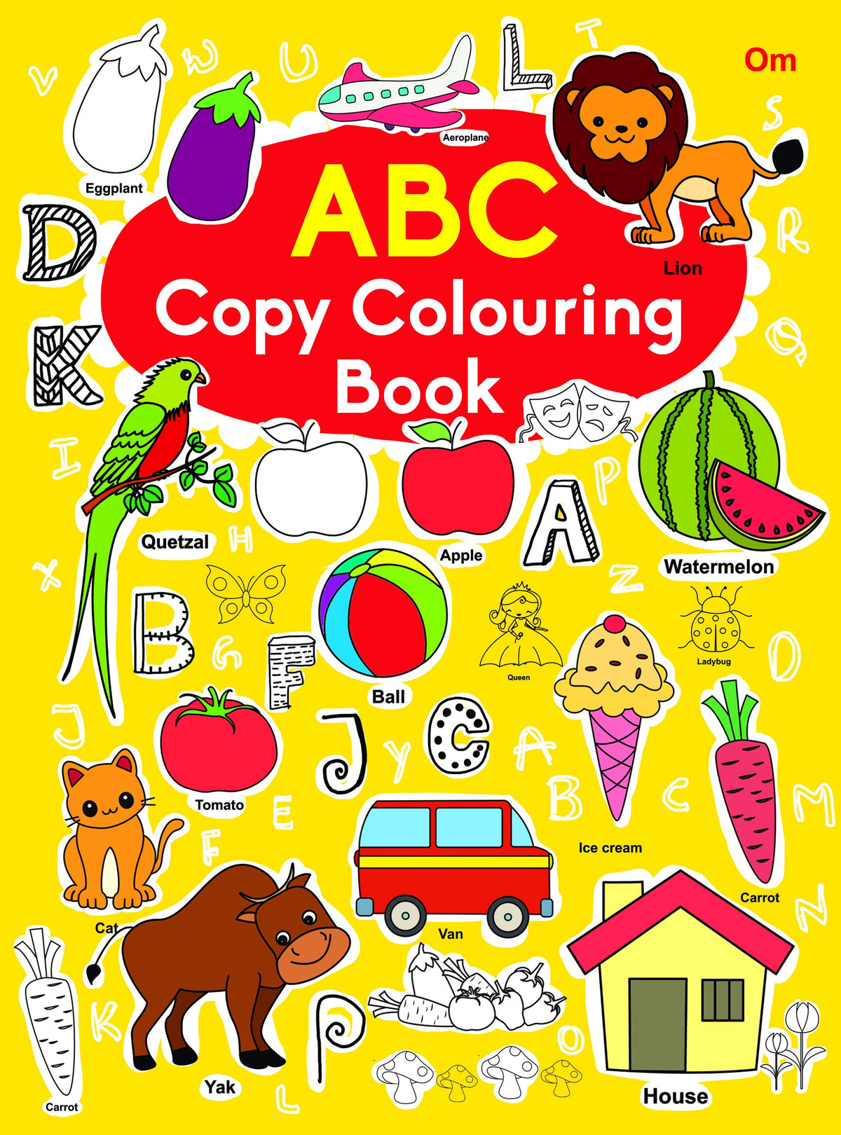 Copy Colouring Book Abc