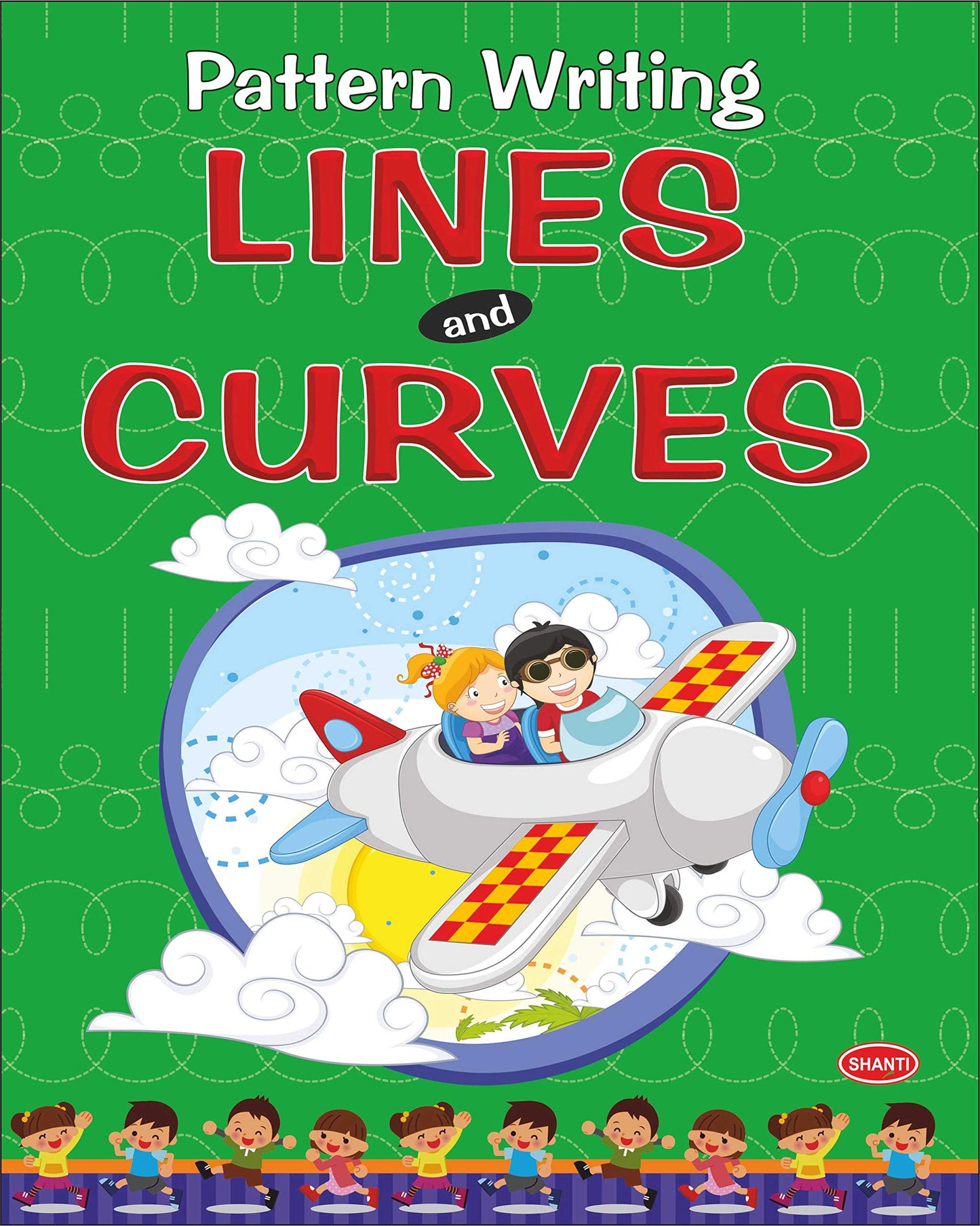 Lines and Curves Pattern Writing Book For Kids (2 to 5 Year ) Practice Standing and Sleeping Lines, Curves