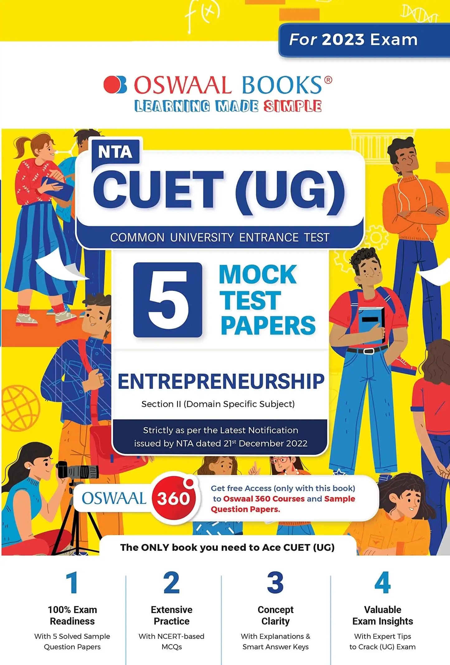 Oba Nta Cuet Ug Mock Test Entreprenureship (2023)