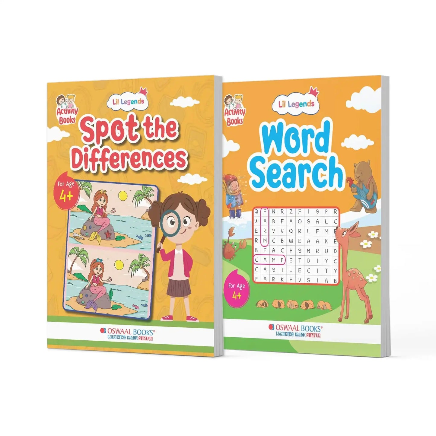 Oba Lil Legend Interactive Learning (Set Of 2 Books)