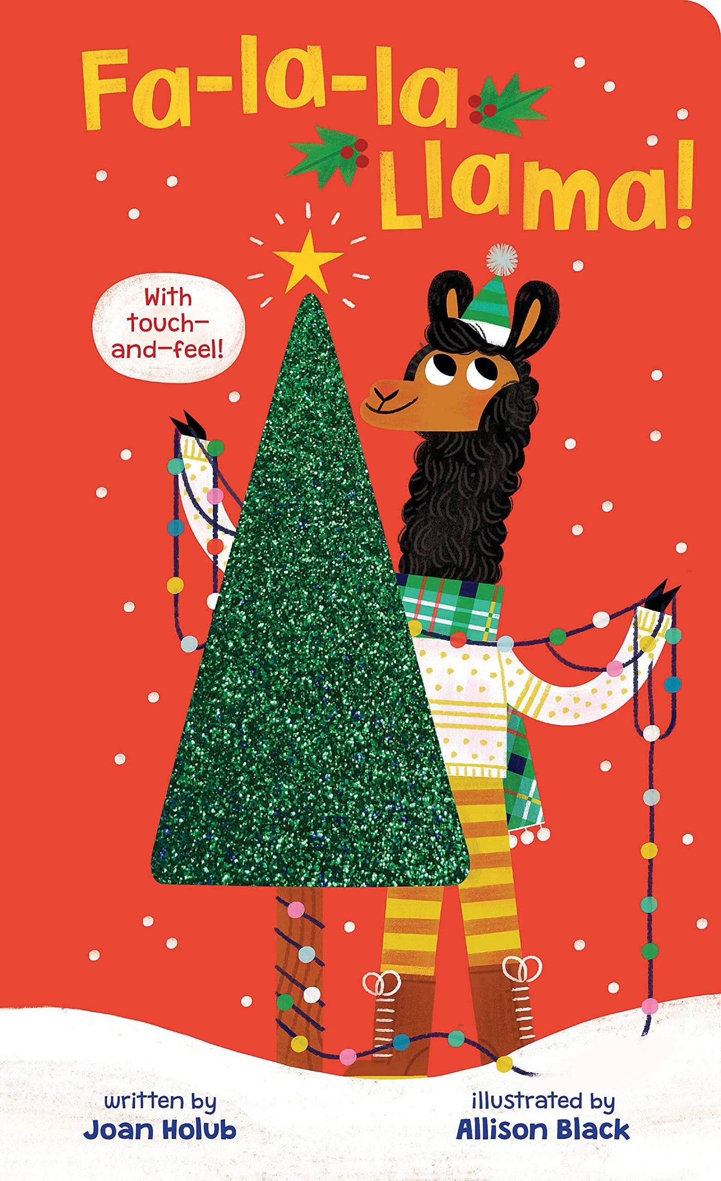 Fa-La-La Llama (Touch-And-Feel Board Book)