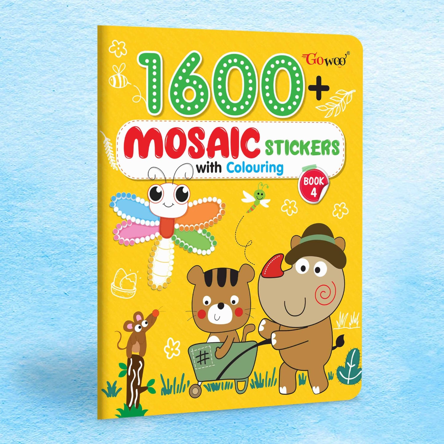 1600+ mosaic Stickers With Col Bk 4