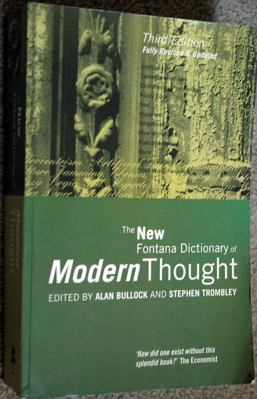 New Fontana Dicty Modern Thought