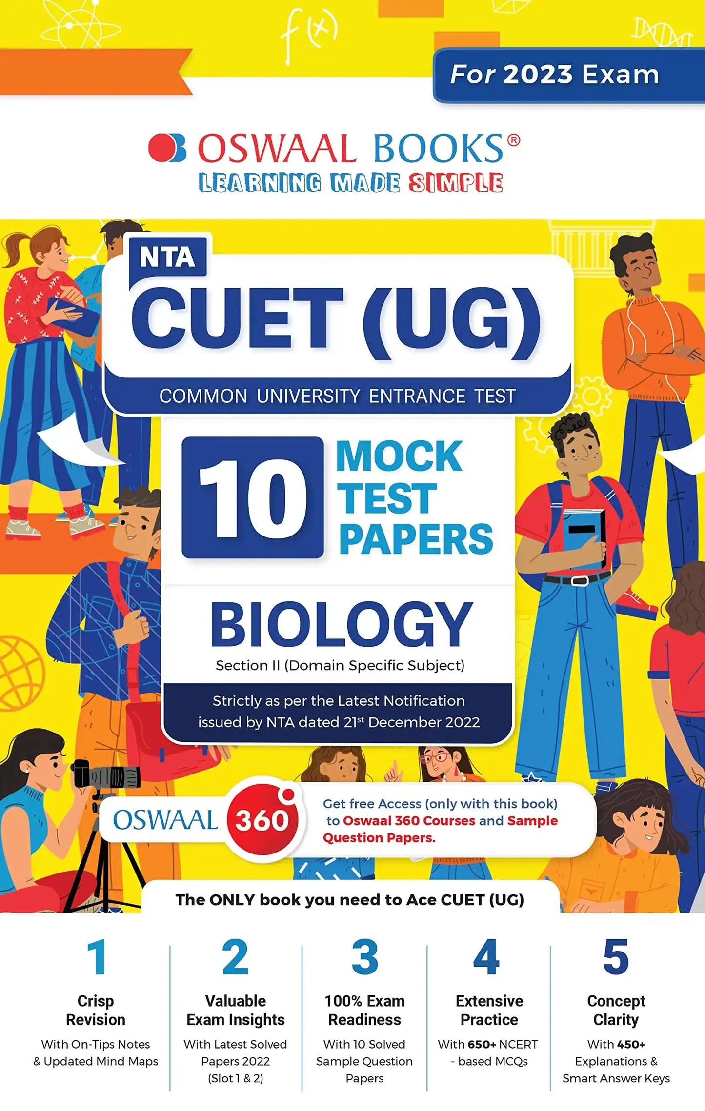 Oba Nta Cuet Ug Mock Test Biology (2023)