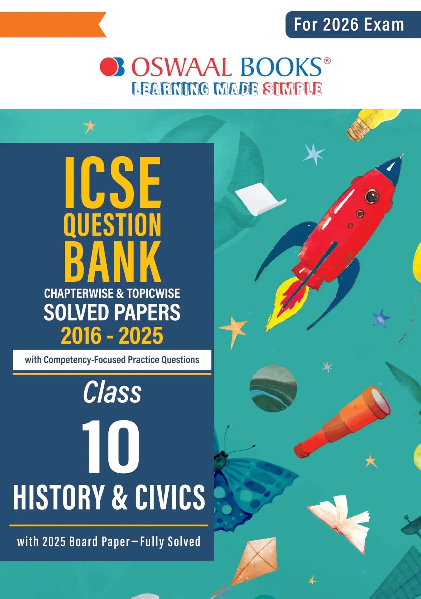 Oba Icse Qb History & Civics Bk 10 (2026)