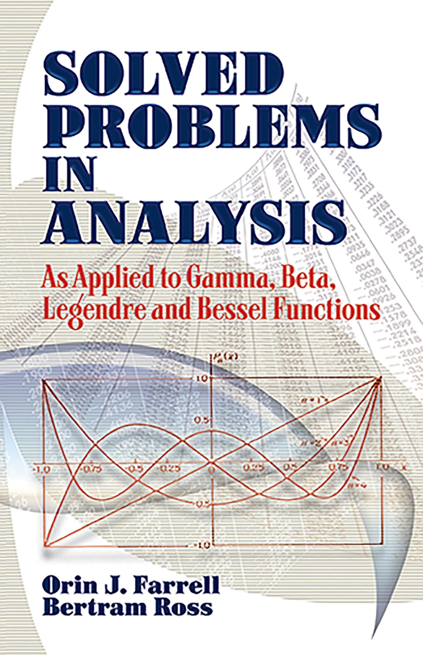 Solved Problems In Analysis: As Applied To Gamma, Beta, Lege