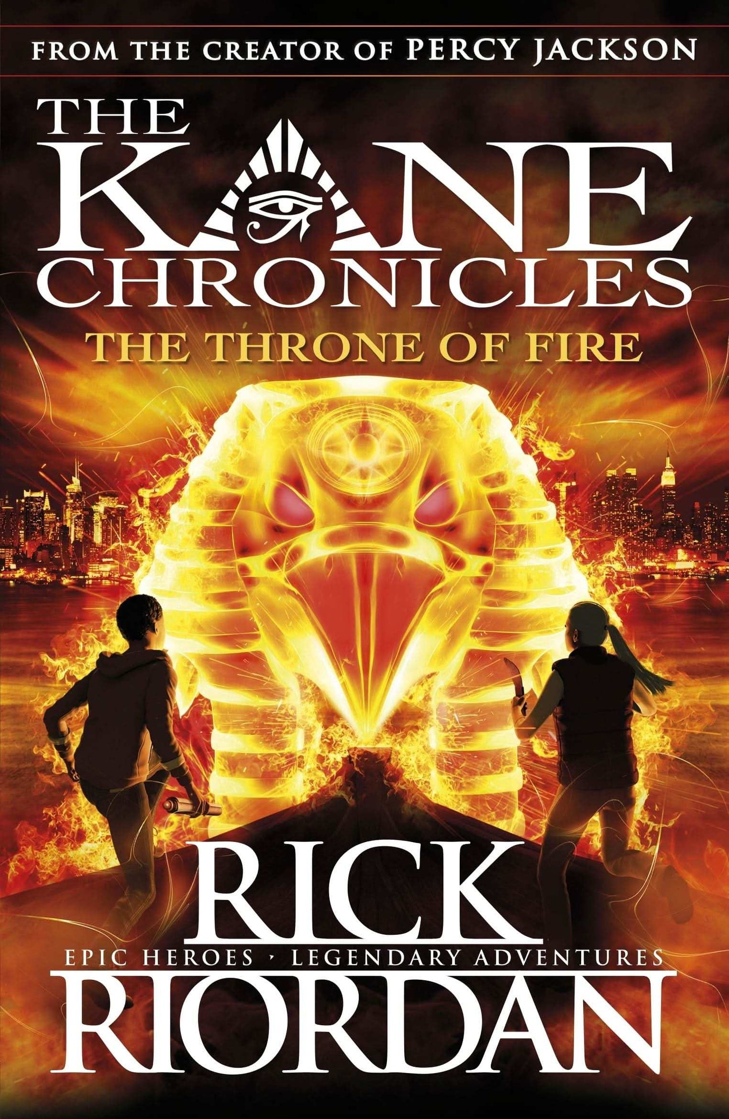 The Throne of Fire (The Kane Chronicles #2)