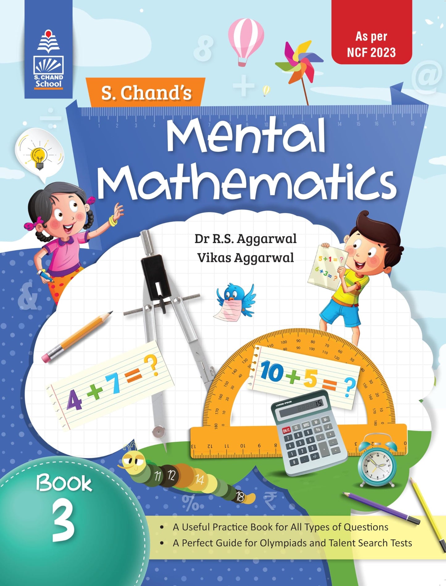 (Old Edition) S. Chand's Mental Mathematics Class 3 (2025-26)