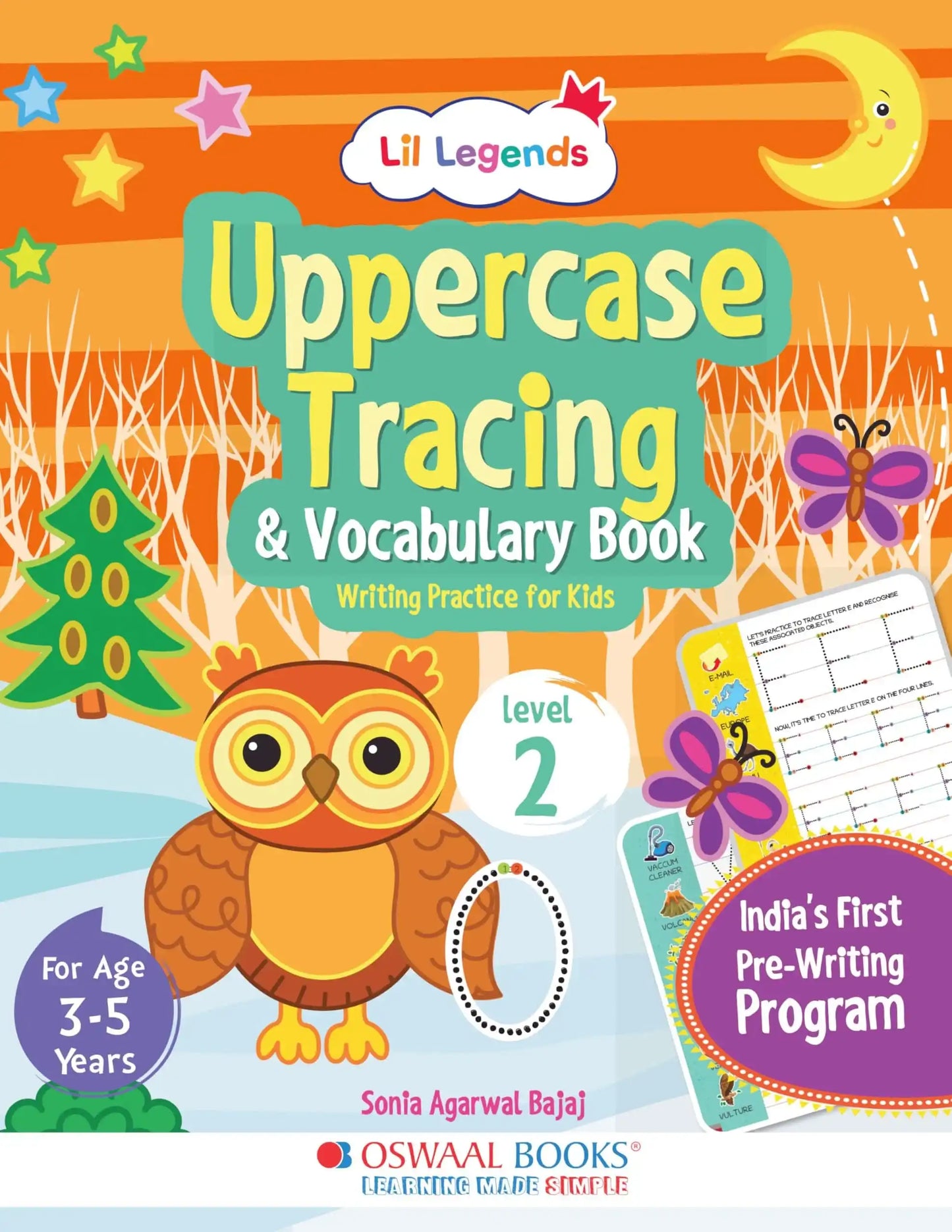 Oba Uppercase Tracing & Vocabulary Bk 2