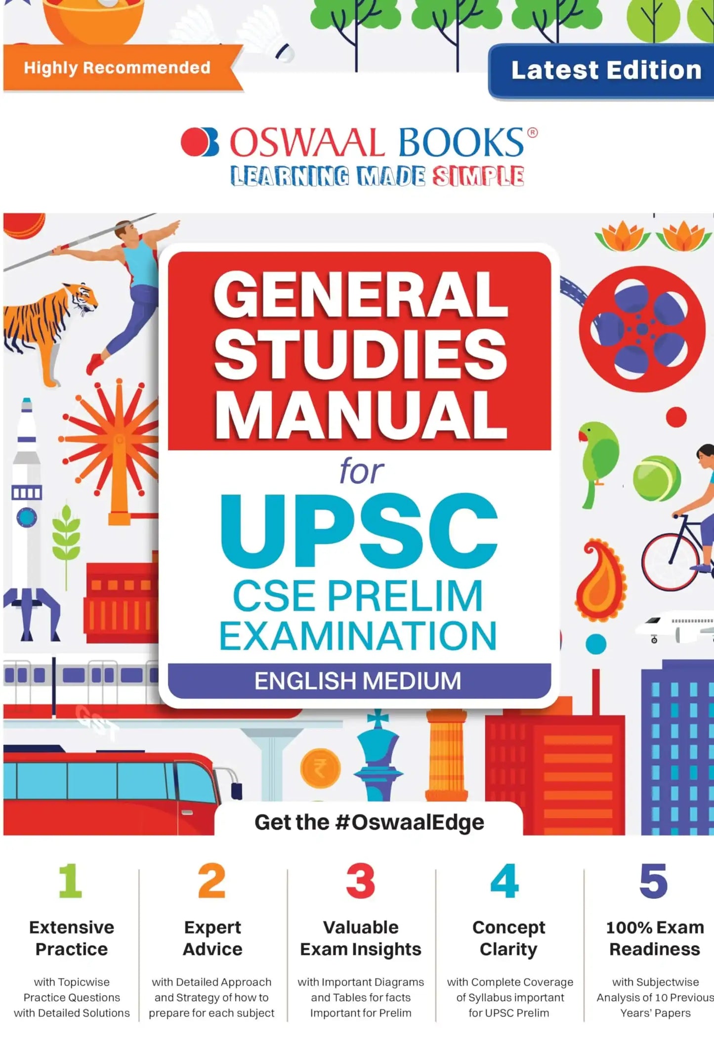 Oba General Studies Manual Upsc Prelims (2025)