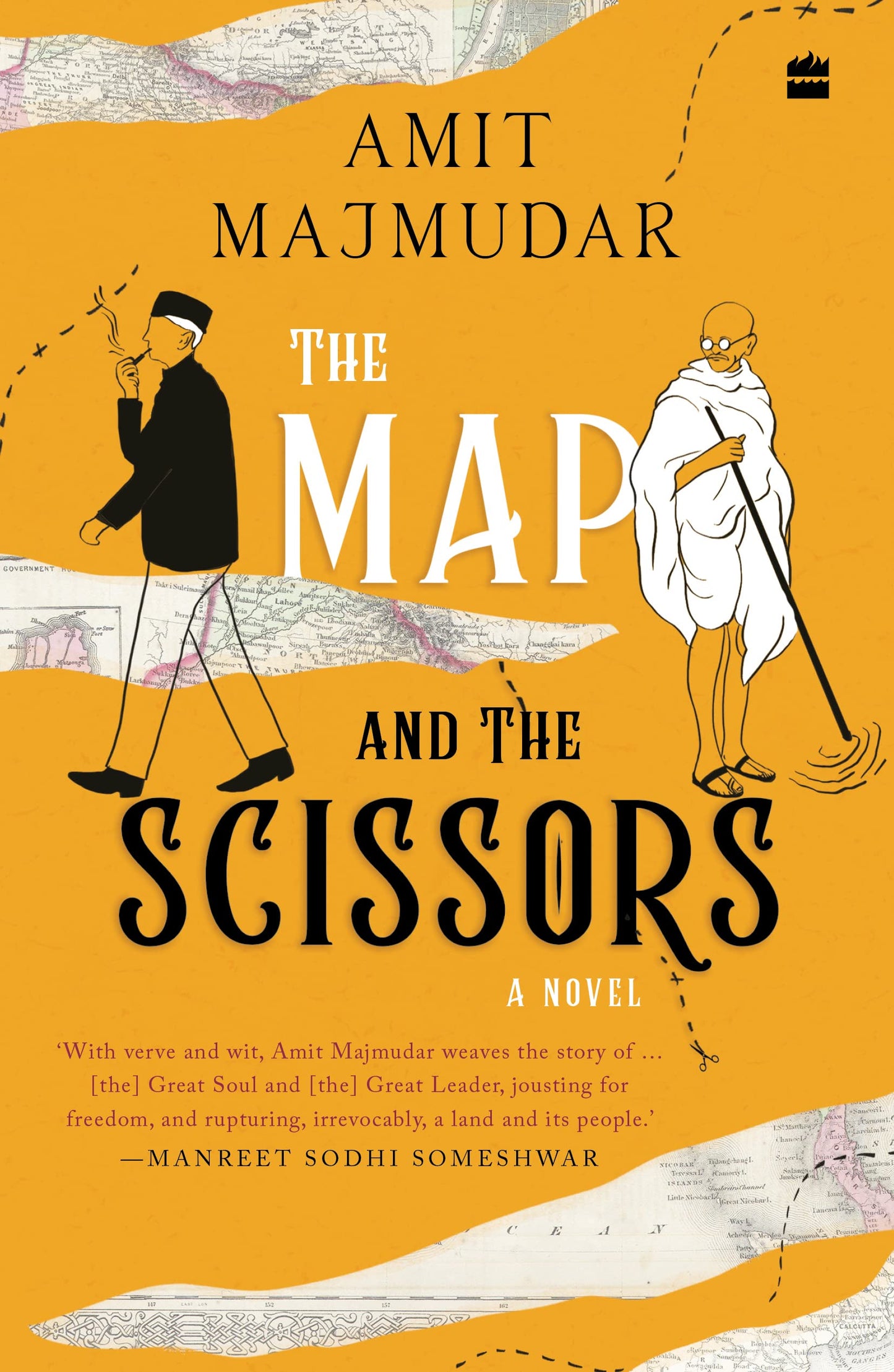 Map And The Scissors