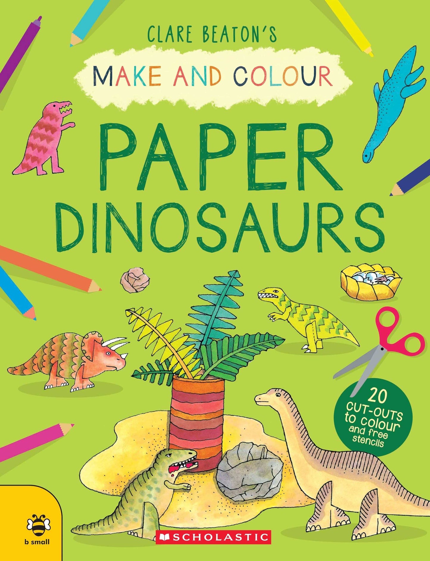 Make And Colour- Paper Dinosaurs