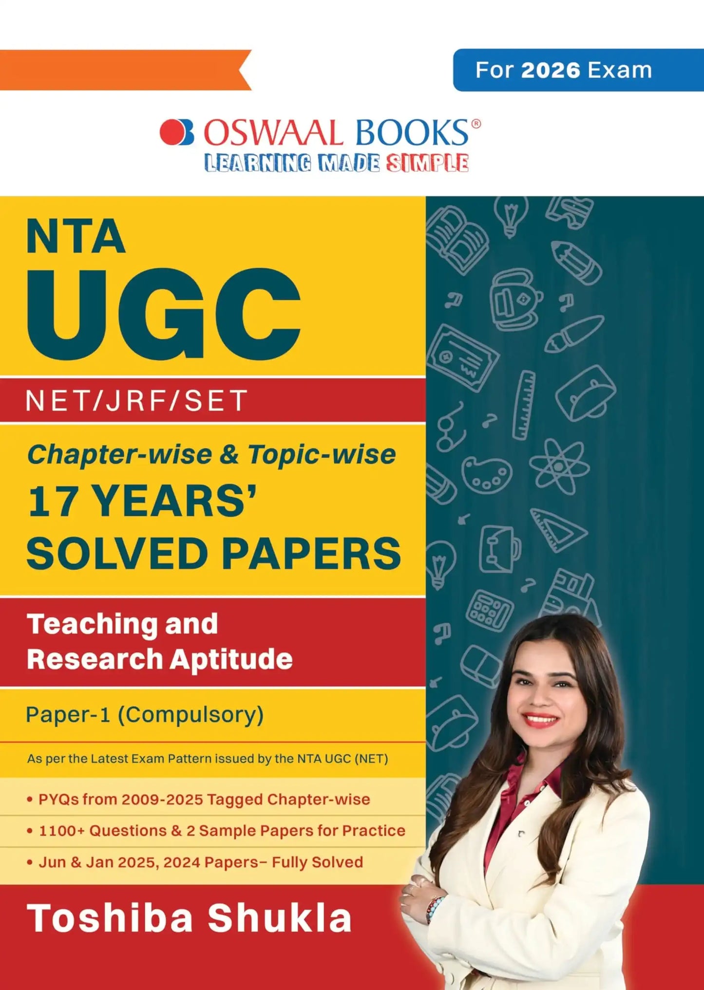 Oba Nta Ugc Net/Jrf/Set Paper 1 Teaching & Research 17 Yrs Solved Paper (2025)