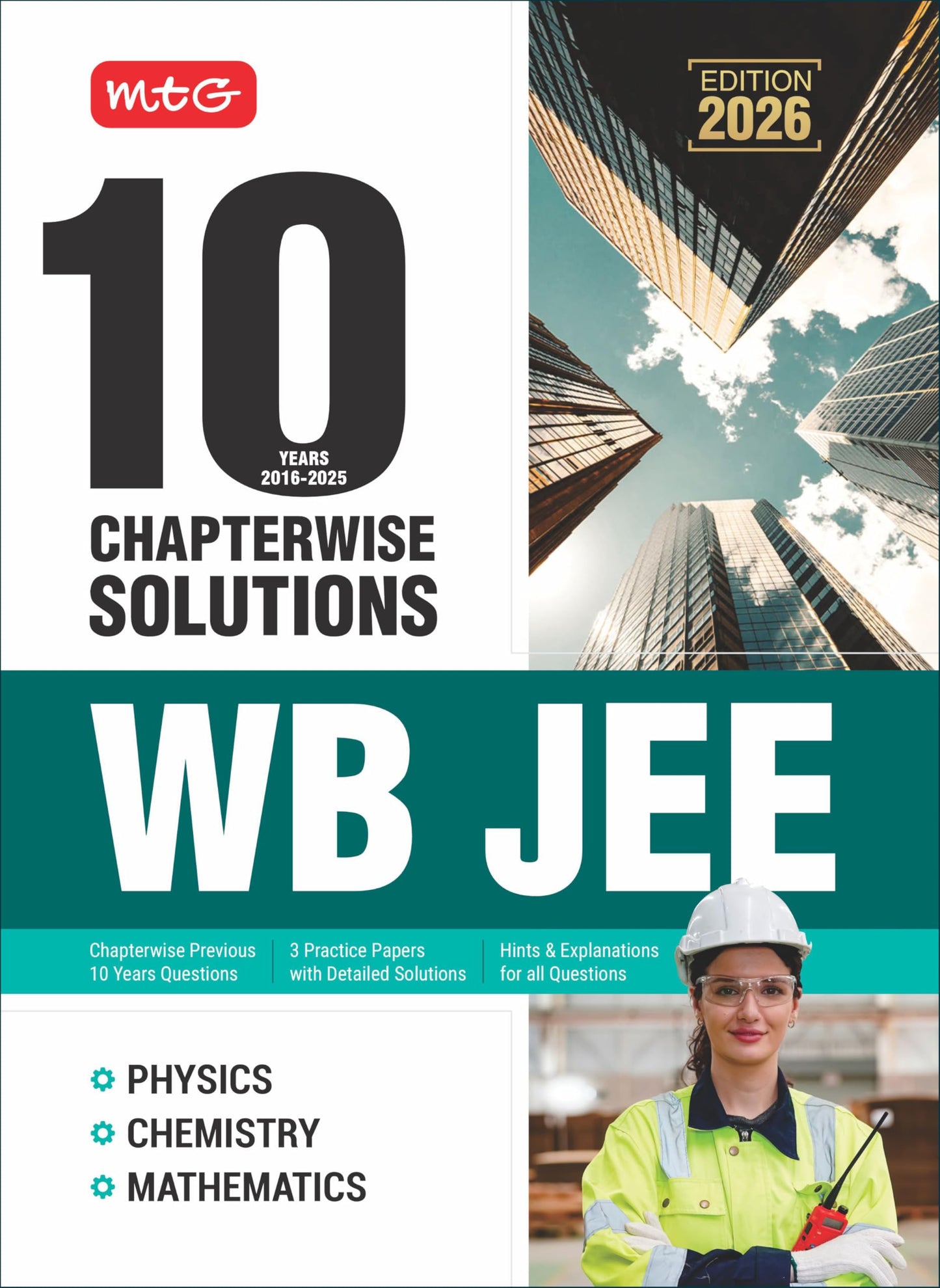 10 Years WB JEE Chapterwise Solutions (Edition4th Edition)