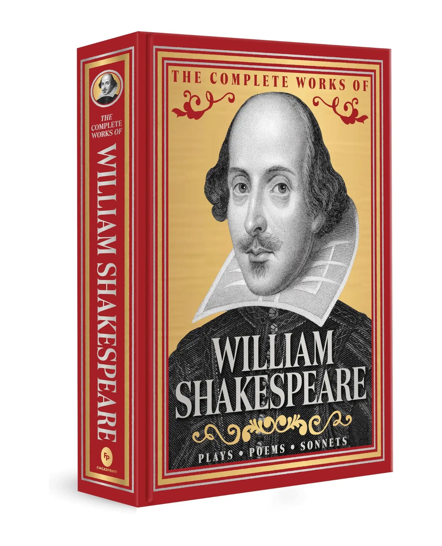 The Complete Works Of William Shakespeare (Deluxe Hardbound Edition)