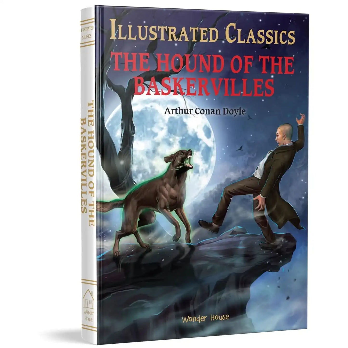 The Hound Of The Baskervilles: Illustrated Abridged Children Classic English Novel With Review Quest