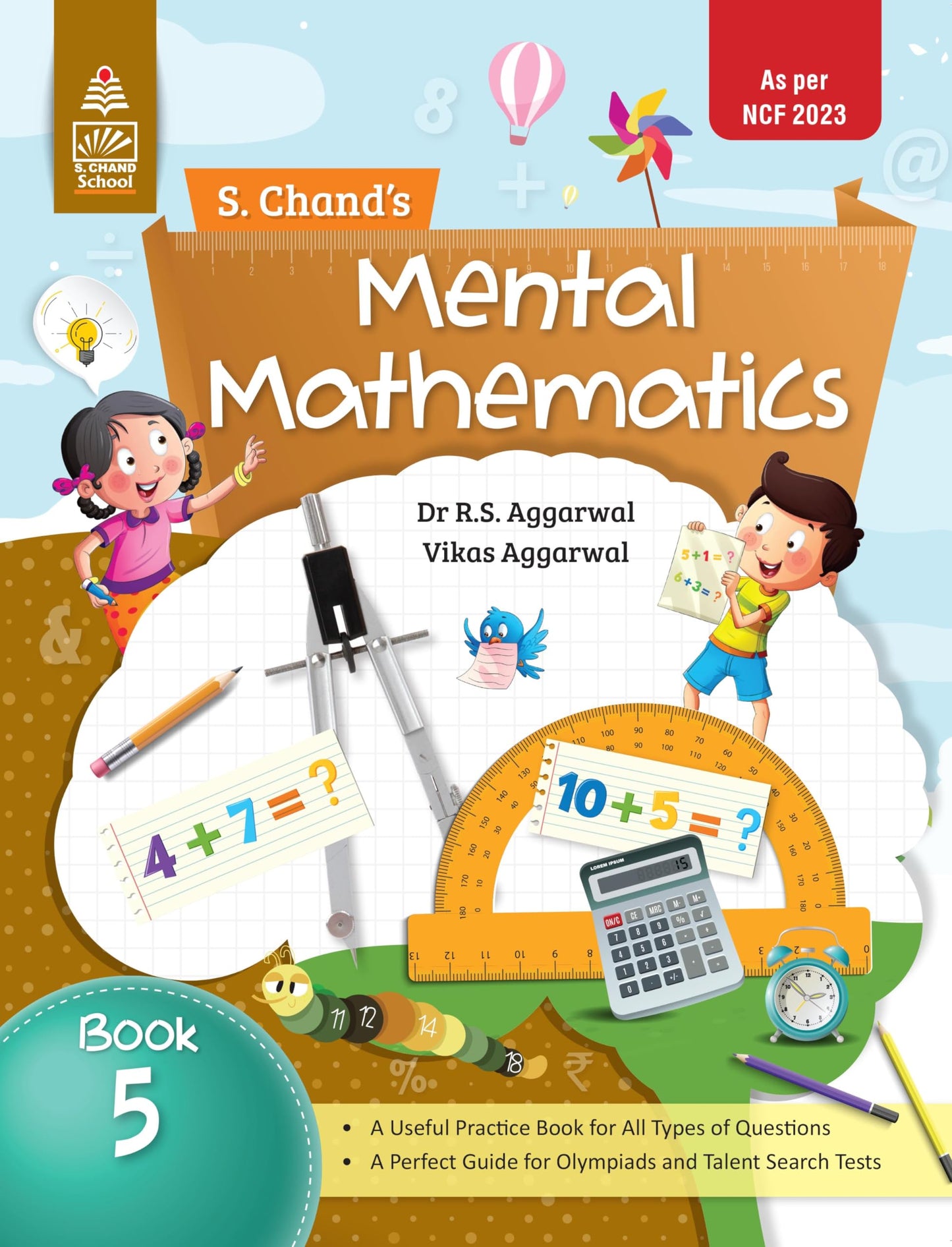 (Old Edition) S Chand Mental Mathematics Class 5 - by Dr R.S. Aggarwal, Vikas Aggarwal (2025-26 Examination)