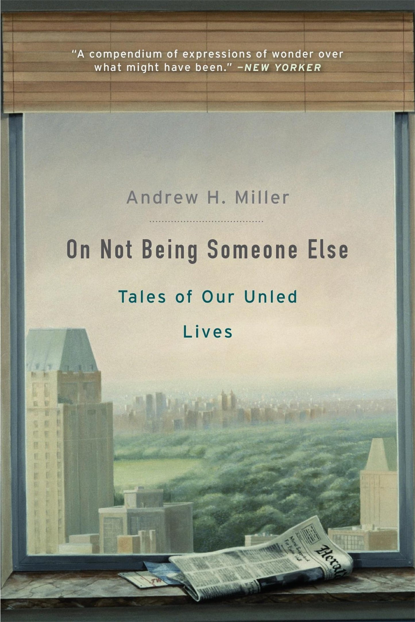 On Not Being Someone Else