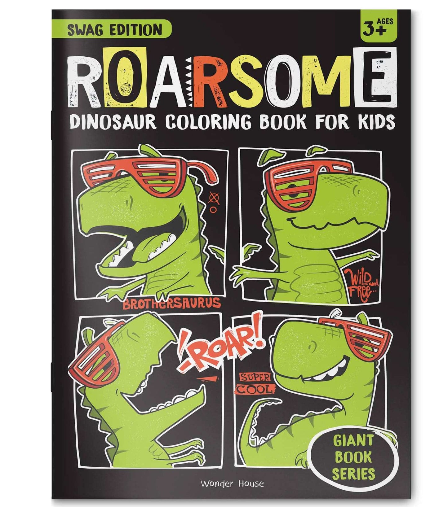 Roarsome Giant Coloring Book For Kids