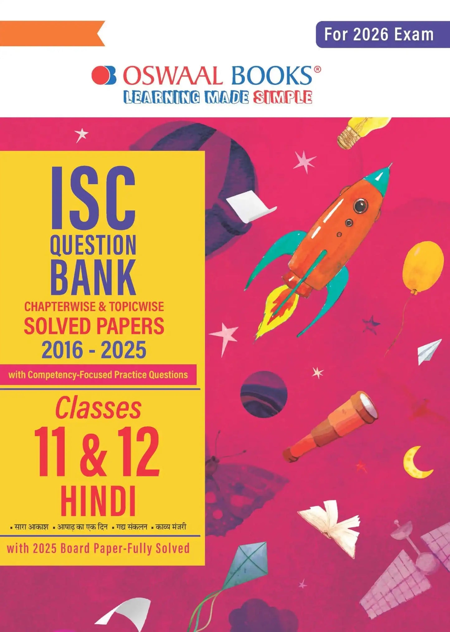 Oba Isc Qb Hindi Bk 11 &12 (2026)