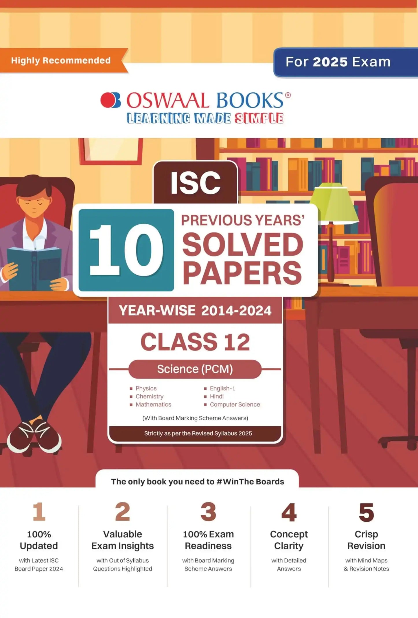 Oba Isc 10 Yrs Solved Science 12 (Pcm) 2025