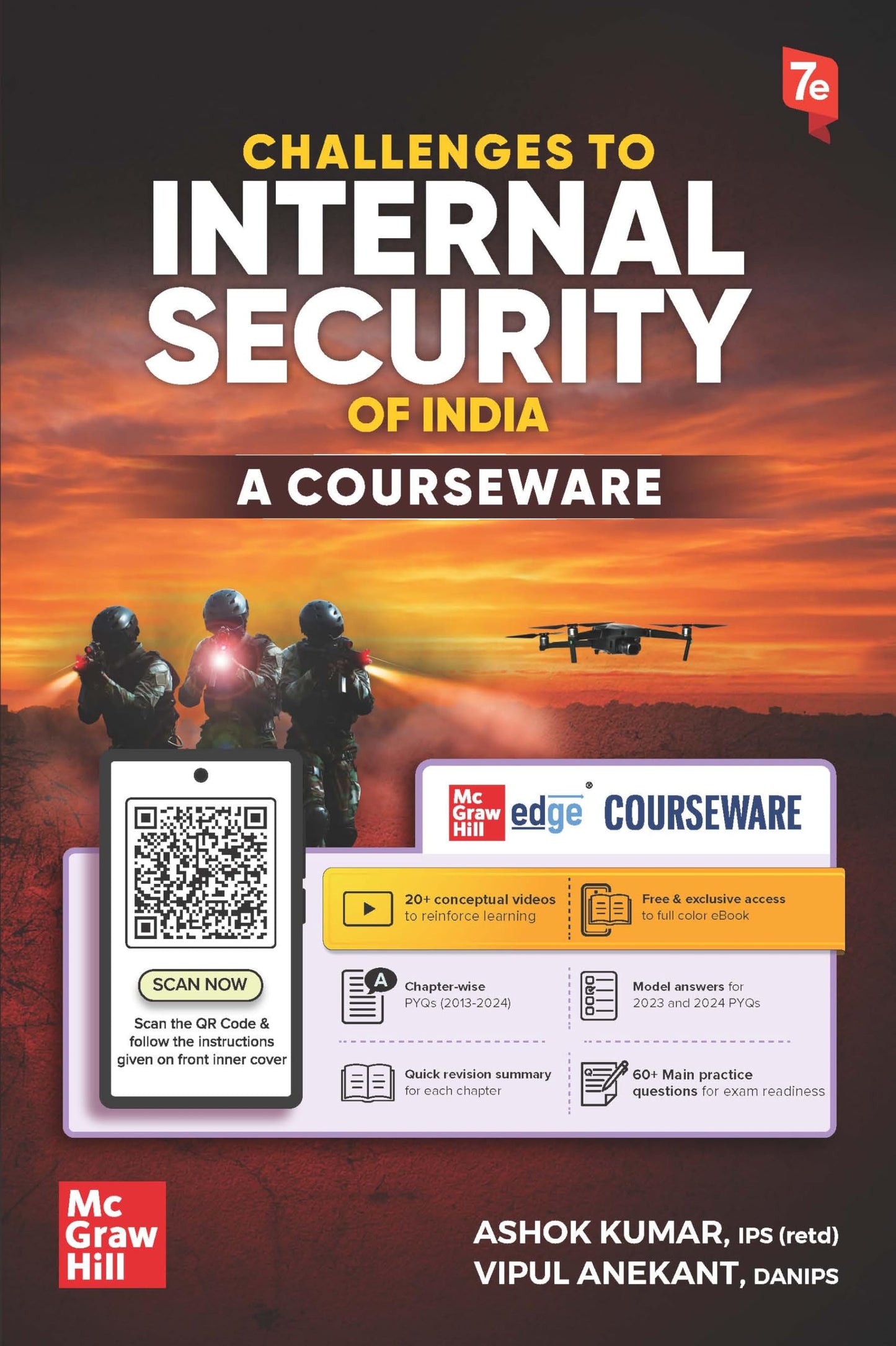 Challenges to Internal Security of India Courseware, 7e for UPSC 2026 | 20+ Conceptual Videos | 60+ Mains Practice Ques. | Colour ebook | Chapterwise PYQs (2013-2024) | Model Answers (2023-2024 PYQs)