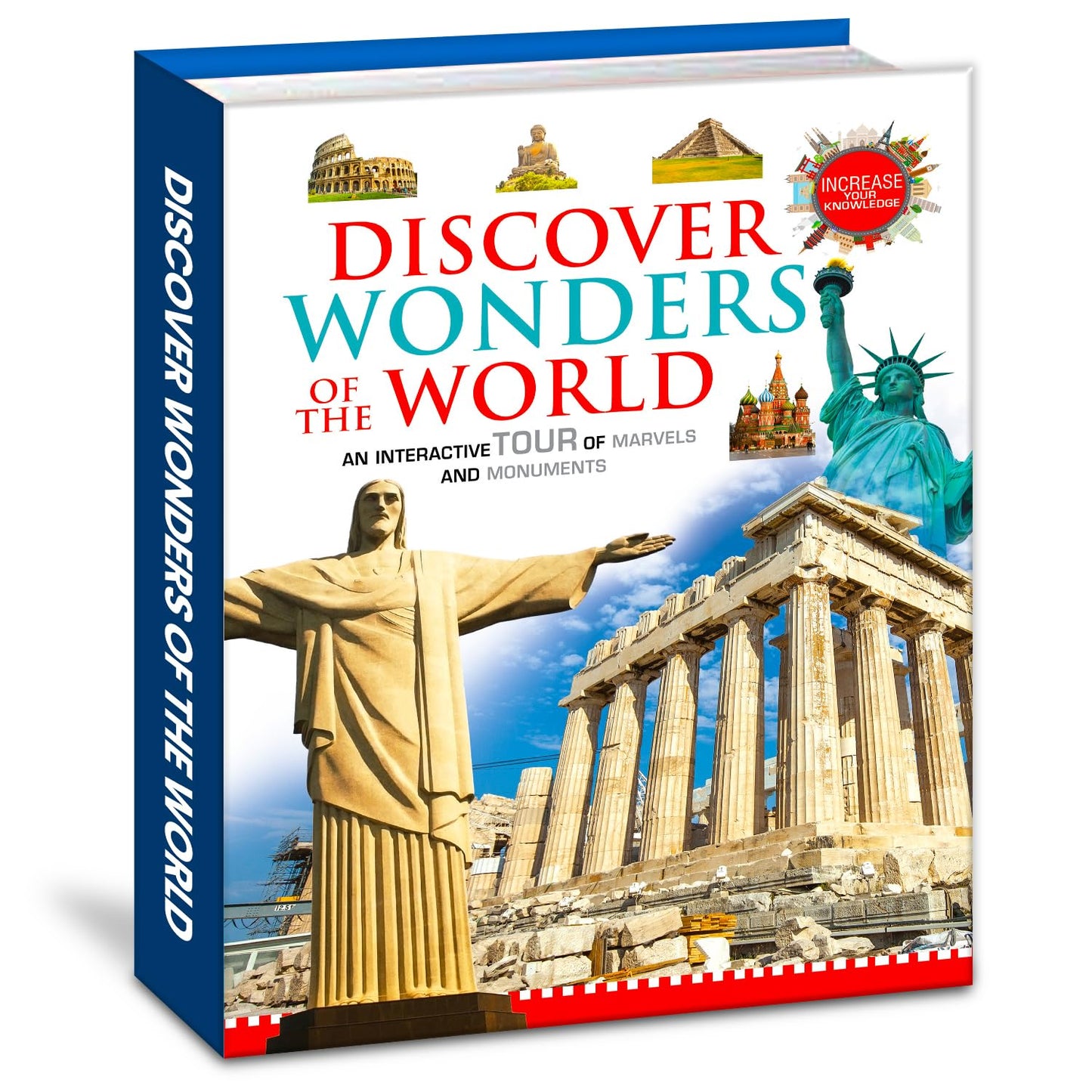 Hello Friend Books Discover the Wonders of the World: An Interactive Tour of Marvels and Monuments