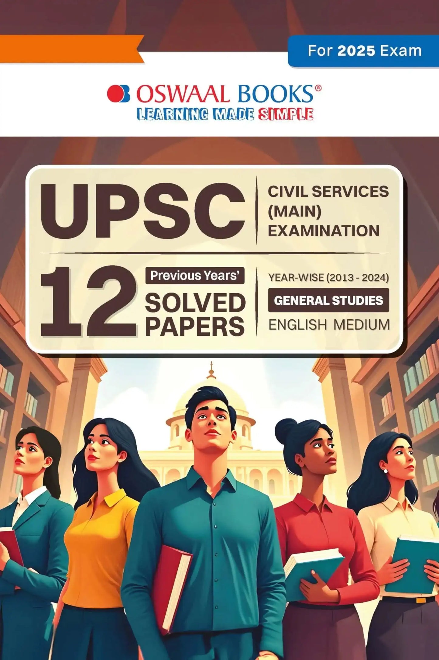 Oba Upsc Civil Services (Main) General Std. Solved Papers (2025)