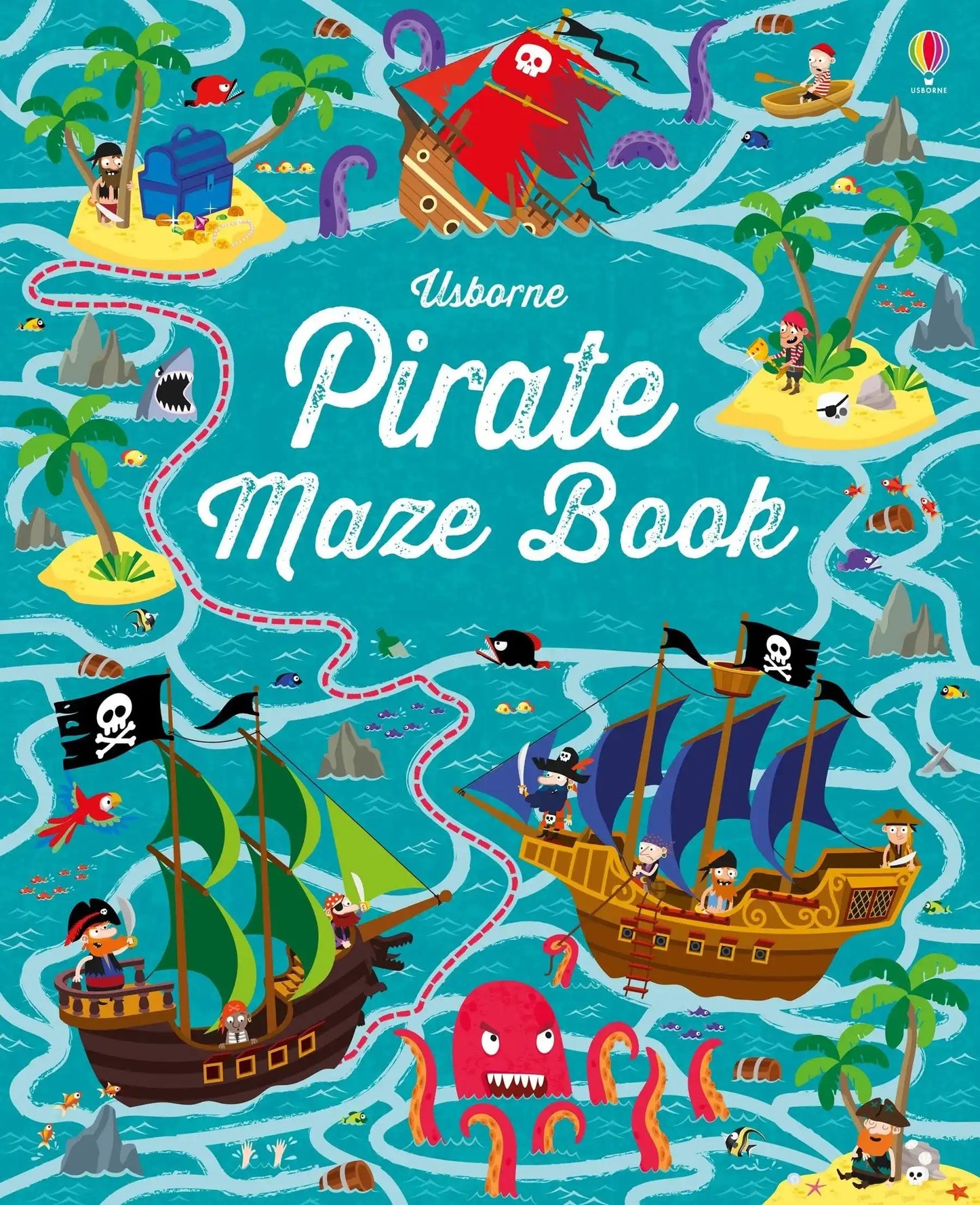 Usborne Pirate Maze Book