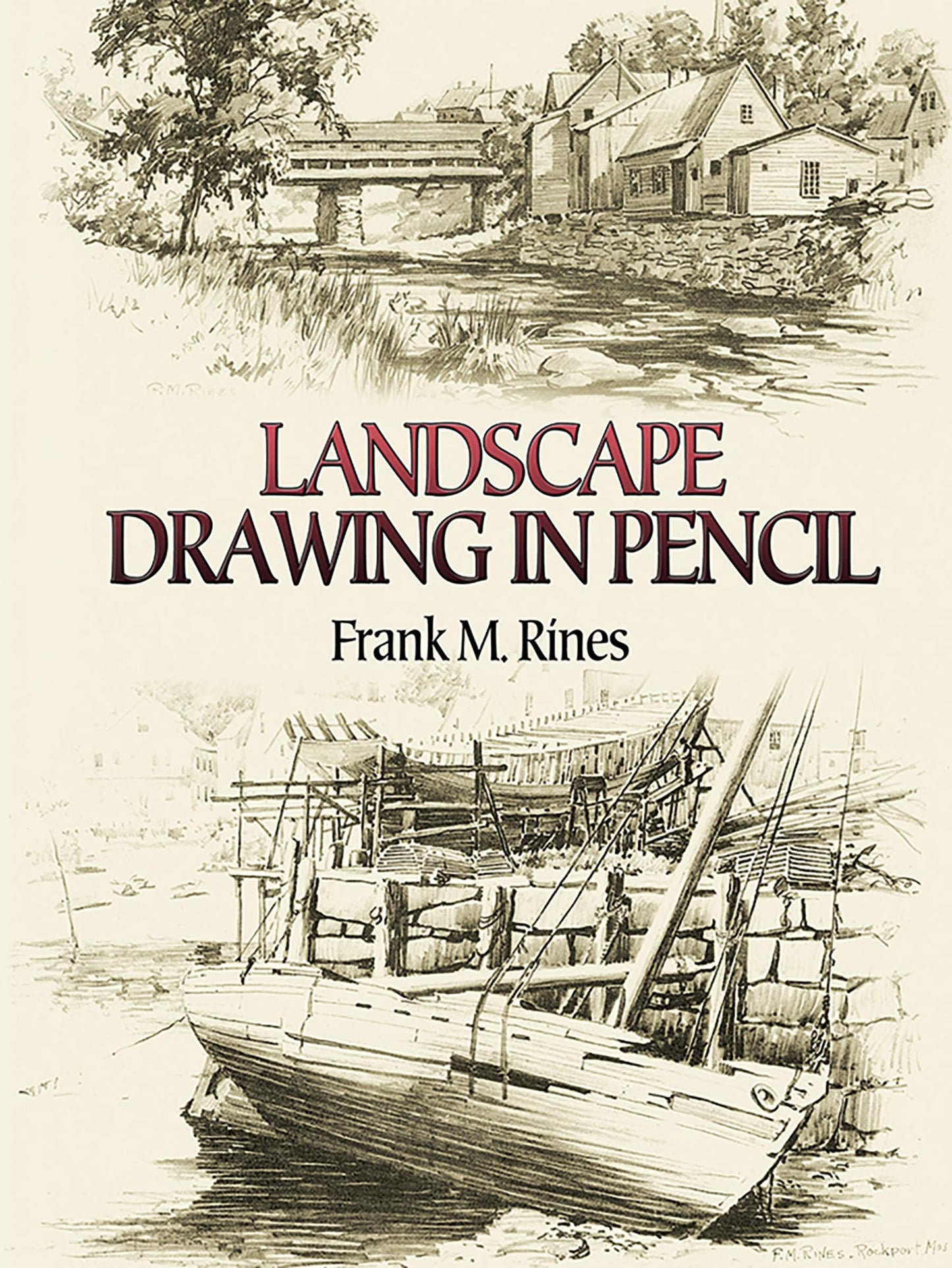 Rines - Landscape Drawing In Pencil