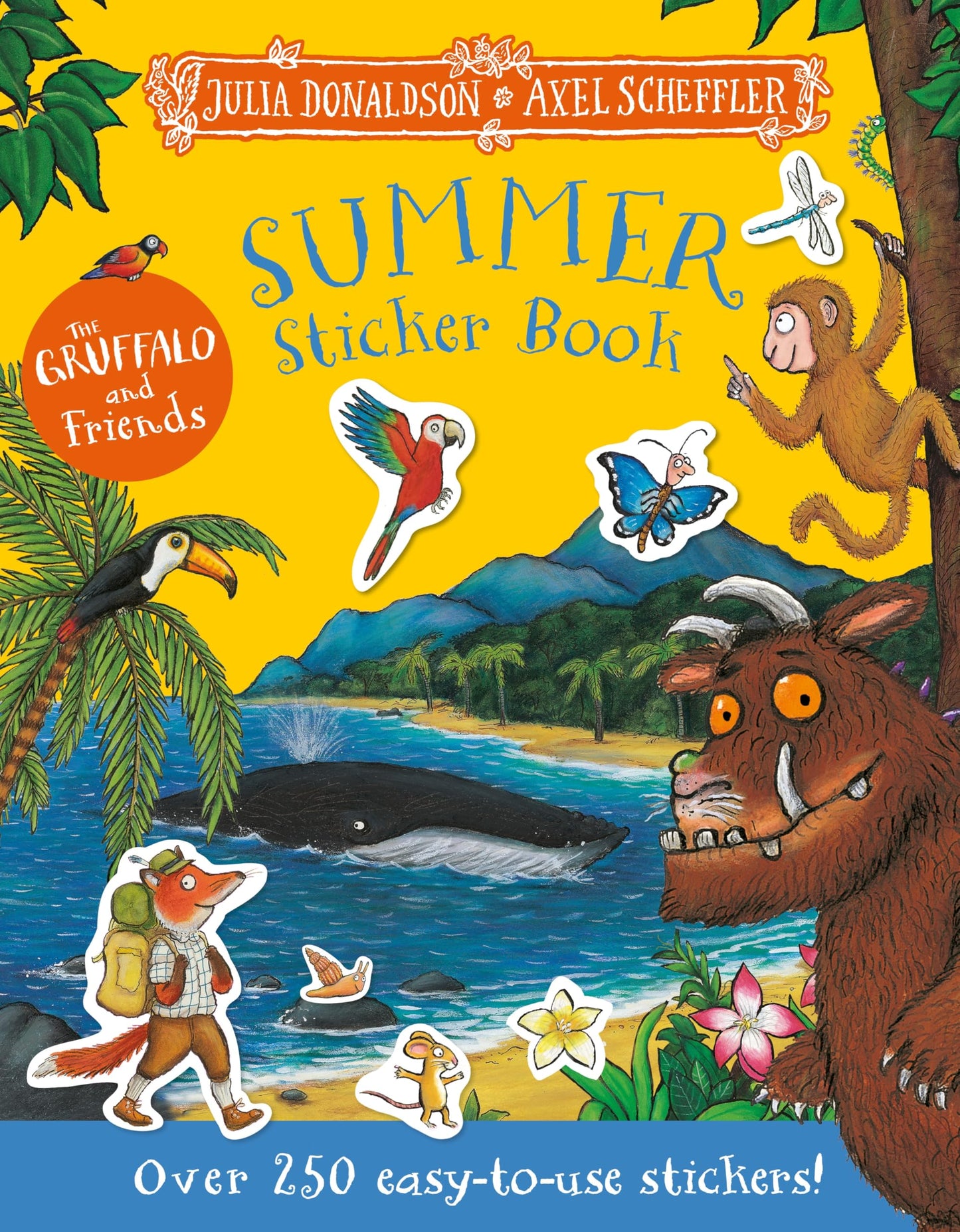 The Gruffalo and Friends: Summer Sticker Book: Over 250 easy-to-use stickers!