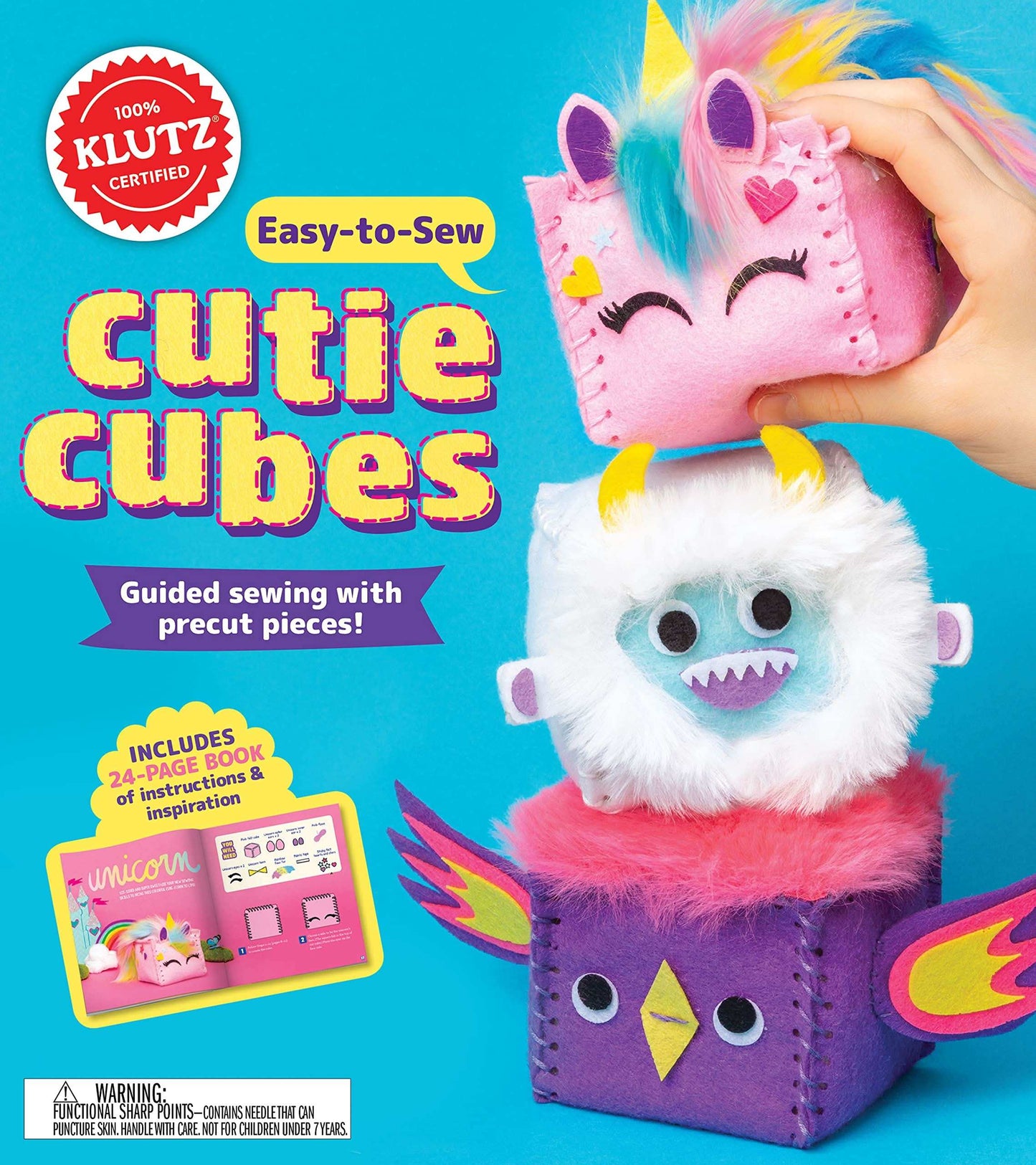 Klutz: Sew Squishy Cubes