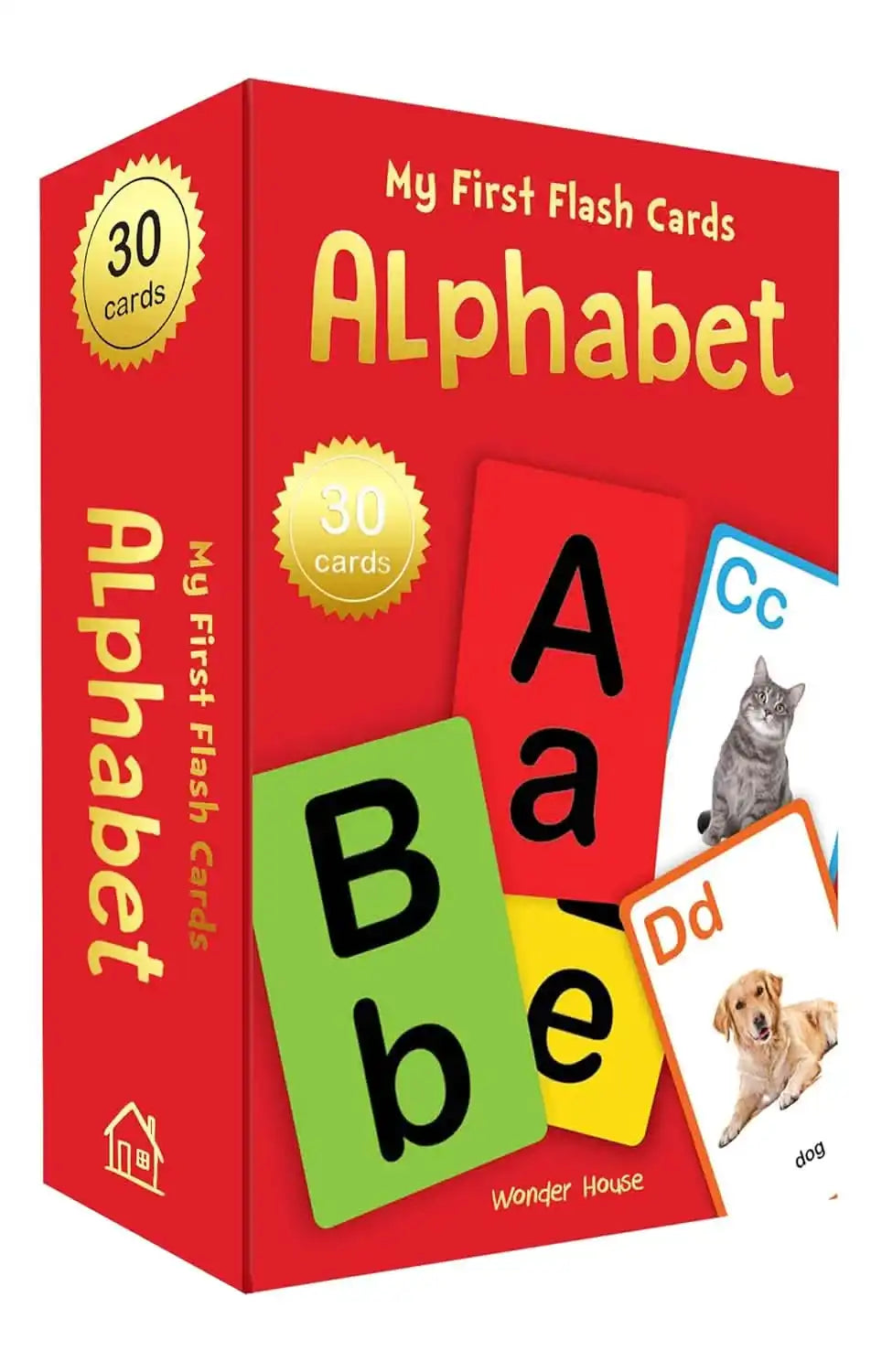My First Flash Cards Alphabet - 30 Early Learning Flash Cards For Kids