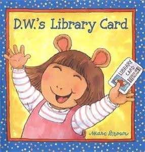 D.W.'s Library Card>